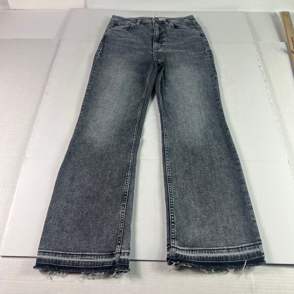 Rag & Bone Jeans Women's 27x26* Casey High Rise Ankle Flare Black Denim Tag 28 - Picture 1 of 16